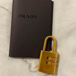 Authentic Prada Combination Lock